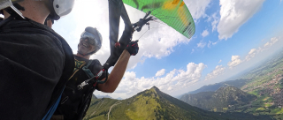 Paragliding Tandemflug Breitenberg Tandemflug tandem guru
